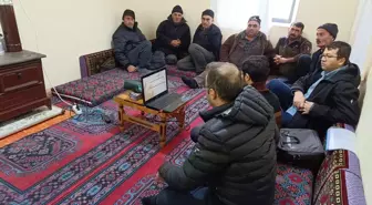 Beyşehir'de çiftçilere tarım eğitimi veriliyor