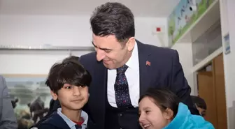 Bilecik Valisi Şefik Aygöl, BİL-EN programı kapsamında okulu ziyaret etti
