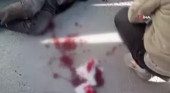 Burdur'da seyir halindeki motosiklet yayaya çarptı: 2 yaralı