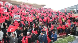 Hatay Büyükşehir Belediye Başkanı Lütfü Savaş Halk Buluşmasında