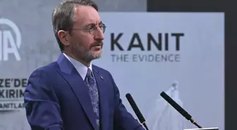 İletişim Başkanı Altun, AA'nın 'Gazze'de Soykırım: Yeni Kanıtlar' panelinde konuştu Açıklaması