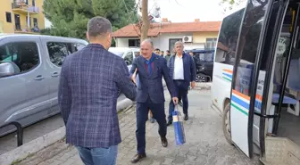 İYİ Parti Fethiye Belediye Başkan Adayı Behçet Saatcı, Toplu Taşıma Kooperatiflerini Ziyaret Etti