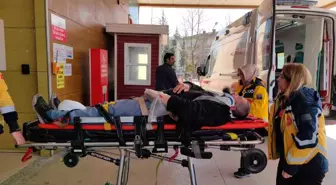 Bursa-Ankara Karayolu Üzerinde Kereste Yüklü Kamyonun Kaza Yapması