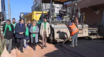 Osmangazi Belediyesi Soğanlı ve Çukurca Mahallelerinde Asfalt Çalışması Gerçekleştirdi