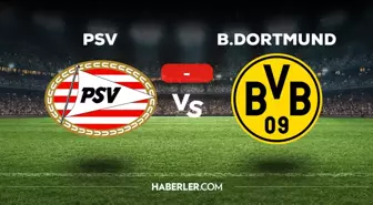 PSV - Borussia Dortmund maçı kaç kaç, bitti mi? MAÇ SKORU! PSV - Borussia Dortmund maçı kaç kaç, canlı maç skoru!