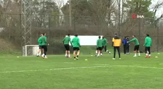 Sakaryaspor, Eyüpspor maçı için hazırlıklarını sürdürüyor