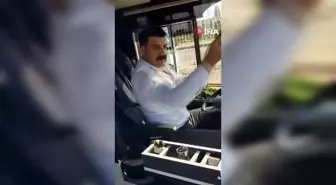 Sevinçten halay çeken şoför o anları anlattı