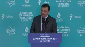 Şile'de Arıtma Sızıntı Suyu Tesisi Açılışında Konuşan İmamoğlu: 'İnsana, Doğaya Değer Vermeyen Yöneticiler, Geleceğimizi Yok Ediyorlar'