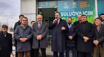 Suluova'da AK Parti Seçim Koordinasyon Merkezi Açıldı