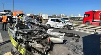 TEM Otoyolunda Zincirleme Trafik Kazası: Bir Sürücü Hayatını Kaybetti