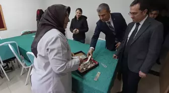 Terme Kaymakamı Halk Eğitimi Merkezi'ni ziyaret etti