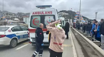 Trabzon'da Midibüs Tıra Çarptı: 5 Yaralı