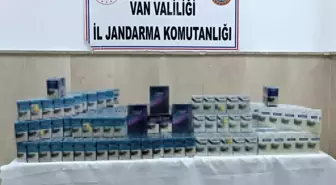 Van'da Jandarma Operasyonunda Gümrük Kaçağı Malzemeler Ele Geçirildi