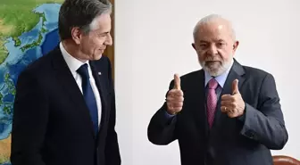 ABD Dışişleri Bakanı Blinken, Brezilya Devlet Başkanı Lula da Silva ile Görüştü