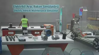 Amasya'da meslek liselilere simülatörlü elektrikli araç bakım eğitimi