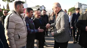 Manisa Büyükşehir Belediye Başkanı Cengiz Ergün, Akhisar'da coşkuyla karşılandı