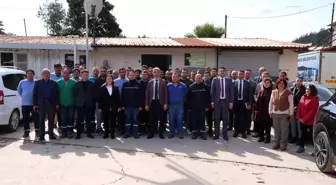 Marmaris Belediye Başkanı Yaralanan Personeli Ziyaret Etti