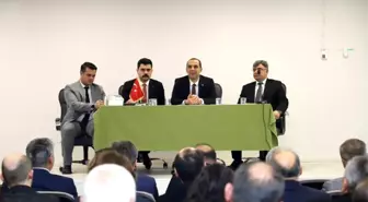 Çankırı Valisi Mustafa Fırat Taşolar, köy ve mahalle muhtarlarıyla bir araya geldi