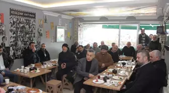 Cumhur İttifakı'nın Derince Belediye Başkan adayı İbrahim Şirin, esnaflarla buluştu