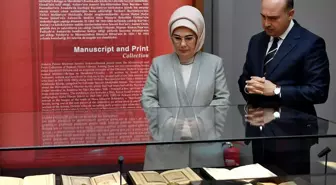 Emine Erdoğan, Ankara'nın tarihi yapılarından Ankara Palas Müzesi'ni ziyaret etti