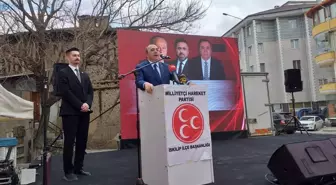 Çorum İskilip'te MHP Belediye Başkan Adayı Ahmet Sağlam için aday tanıtım töreni düzenlendi