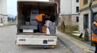 Gaziantep'teki depremzedeler kalıcı konutlarına yerleşmeye başladı