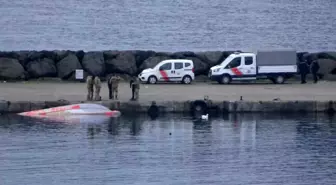 Trabzon'da Ters Dönmüş Teknede Bomba Şüphesi