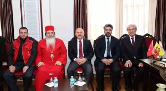 Adıyaman Valisi Osman Varol, Süryani Kadim Metropolitliği Kilisesini Ziyaret Etti