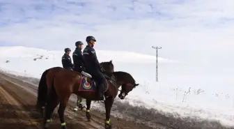 Van'da Jandarma Komando Timleri ve Atlı Birlikler Kaçakçılıkla Mücadele Ediyor