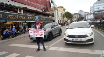 Örümcek Adam Samsun'da: Yerli Spiderman 81 ili geziyor