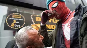 Örümcek Adam Samsun'da