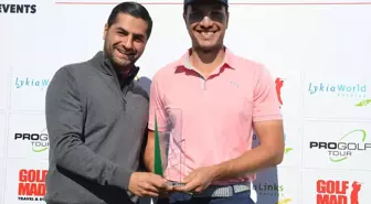Manavgat'ta düzenlenen Pro Golf Tour'un birinci etabı tamamlandı
