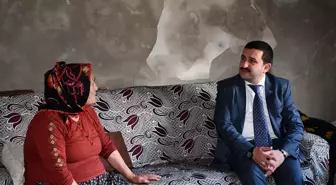 Belen Kaymakamı Mahmut Sami Yılmaz, yaşlı ve engelli vatandaşlarla bir araya geldi