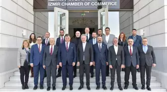 CHP İzmir Büyükşehir Belediye Başkan Adayı Cemil Tugay, İZTO'yu ziyaret etti