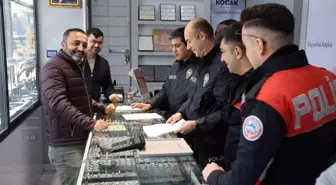 Kırşehir'de Polis Sahte Altın Uyarısı Yaptı