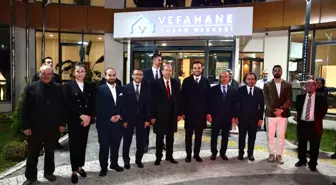 Cumhurbaşkanı Ersin Tatar Bağcılar Belediyesi Vefahane Yaşam Merkezi'ni Ziyaret Etti