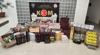 Manisa ve İzmir'de düzenlenen kaçakçılık operasyonunda 5 şüpheli gözaltına alındı