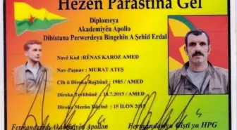 MİT, PKK/YPG'nin sözde sorumlularından Renas Amed'i etkisiz hale getirdi