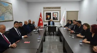 Boyabat'ta Mahalli İdareler Genel Seçimleri Öncesi Güvenlik Toplantısı Düzenlendi