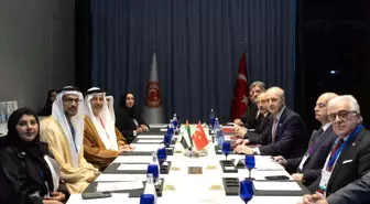 TBMM Başkanı Numan Kurtulmuş, BAE Federal Ulusal Konseyi Birinci Başkanvekili Tariq Humaid Matar Mohd Al Tayer'i kabul etti