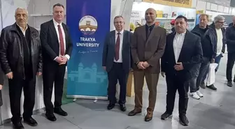 Trakya Üniversitesi Rektörü Filibe'de Tarımsal Gıda Fuarı'na katıldı