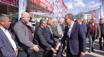 Mersin Büyükşehir Belediye Başkanı Vahap Seçer Aydıncık Seçim Koordinasyon Merkezi'ni açtı