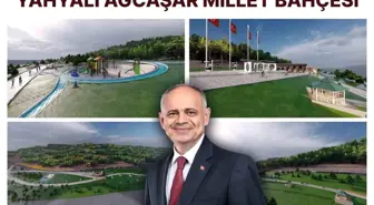 Yahyalı Belediyesi Ağcaşar Millet Bahçesi Projesini Açıkladı