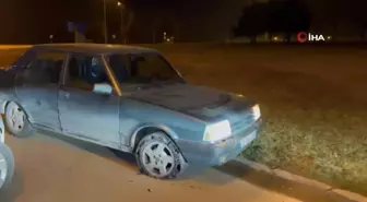 3 çocuk çaldıkları otomobille Bursa'da kaçarken yakalandılar
