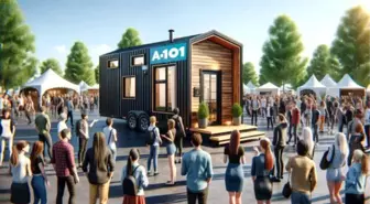 A101'de Satılan Flat Tiny House'un Fiyatı Belli Oldu