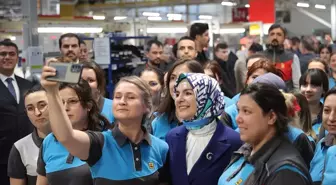 Aile ve Sosyal Hizmetler Bakanı Tekirdağ'da Fabrikaları Ziyaret Etti