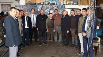Yahyalı Belediye Başkanı Esat Öztürk, Sanayi Esnaflarını Ziyaret Etti