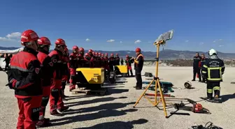 Burdur Belediyesi Arama Kurtarma Ekibi Tatbikat Gerçekleştirdi
