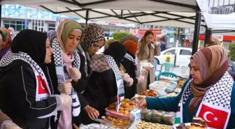 Diyarbakır Büyükşehir Belediyesi Filistin için yardımlaşma kermesi düzenledi