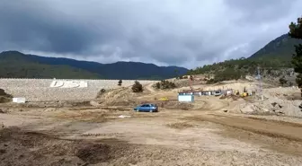 Emet Göleti'nden ilçeye sağlıklı içme suyu için arıtma tesisi ve temiz su deposu yapımı devam ediyor